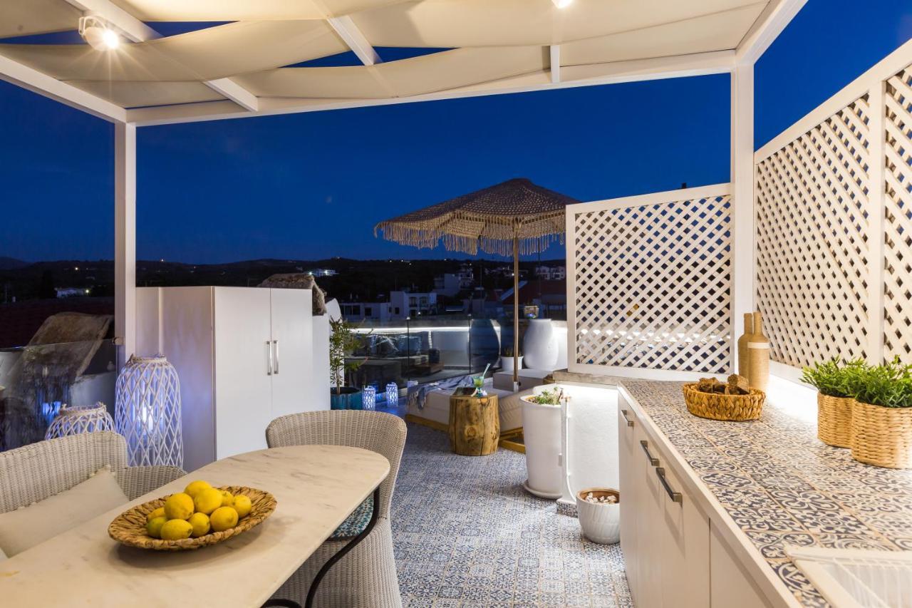Stema Luxury Escape, Rooftop Jacuzzi & Panoramic Views Atsipopoulo Exterior foto